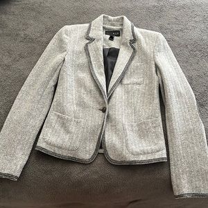 Mango tweed jacket with details